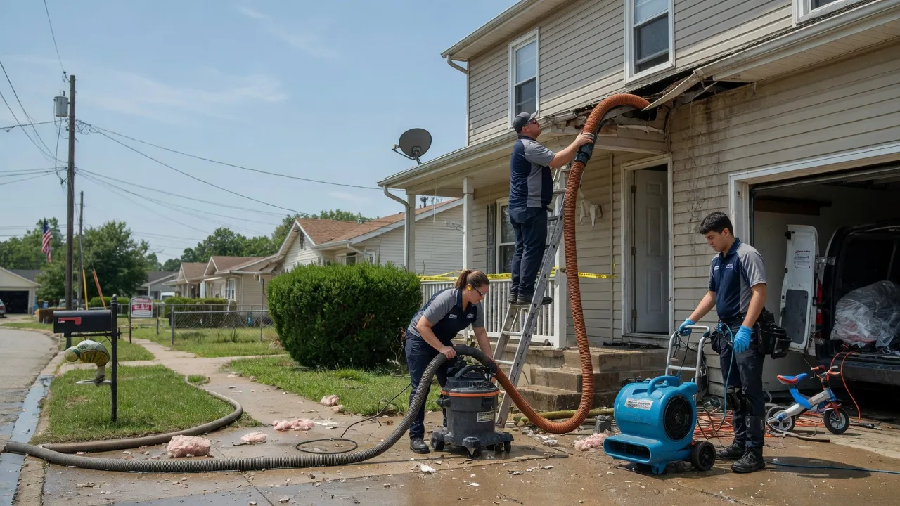 Water Damage Restoration in Coleman, OK near me